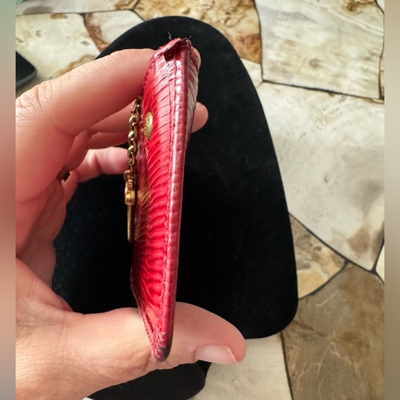 Louis Vuitton - Red Epi Coin Pouch - EUC - Picture 7 of 9